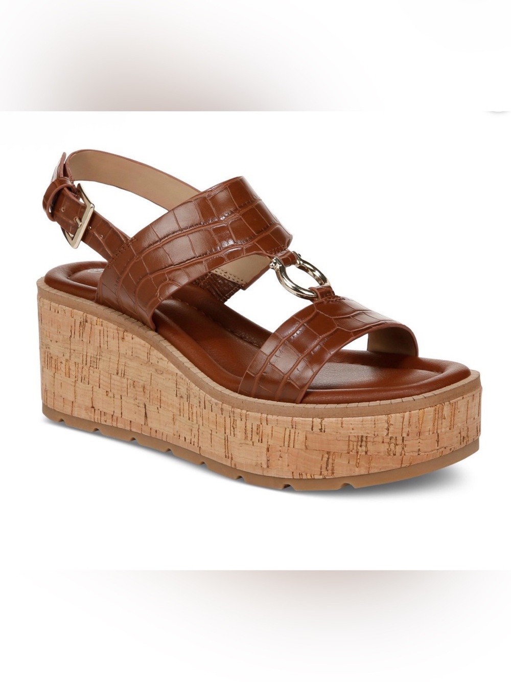 Giani Bernini Women’s Harperr Cinnamon Cork Platform Sandal | Sz. 8.5 (NWB)